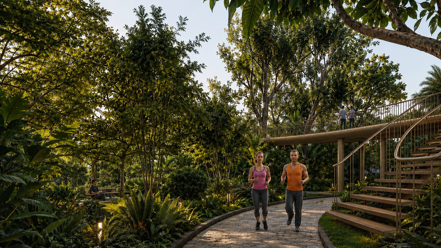 Jogging track - Kohinoor Life in Motion Pimpri